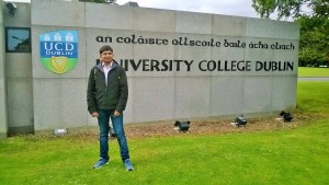 My day 1 at University College Dublin